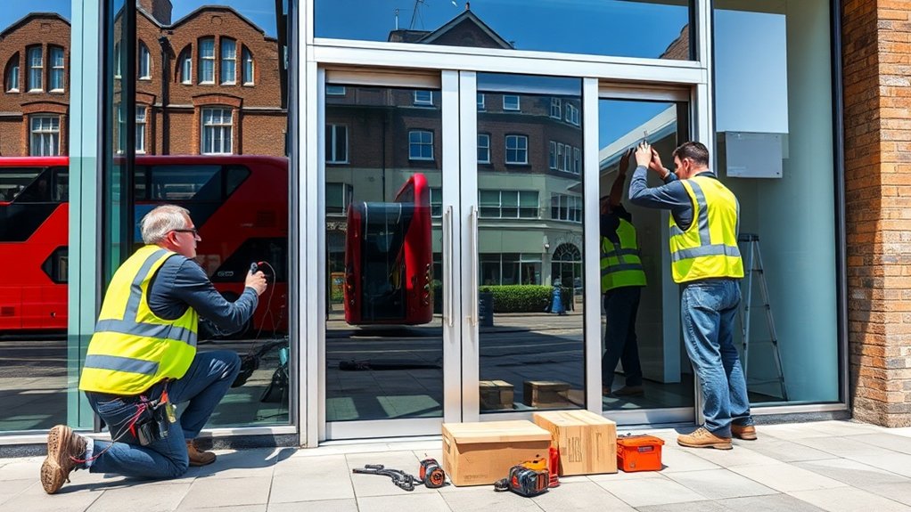 Automatic Door Installation Radlett