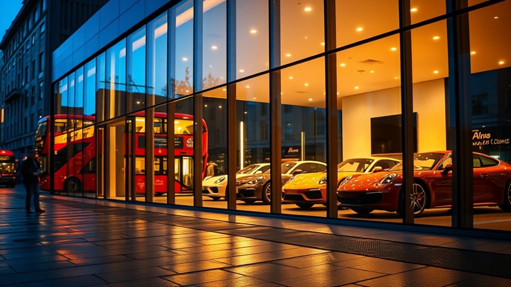 Car Showroom Glazing Radlett