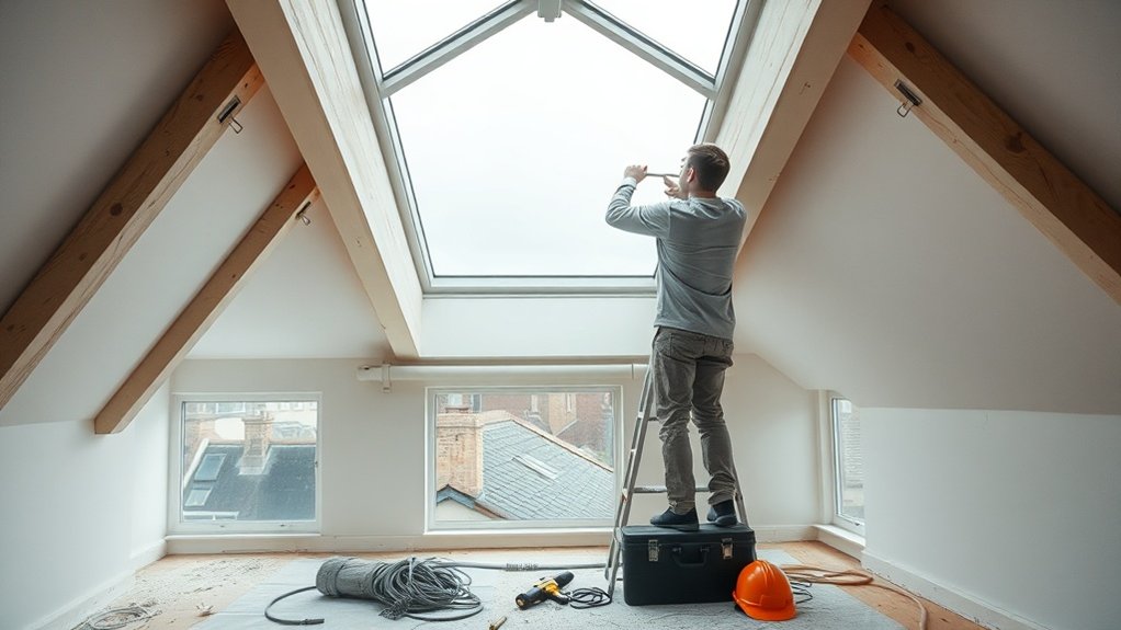 Electric Skylight Installation Radlett