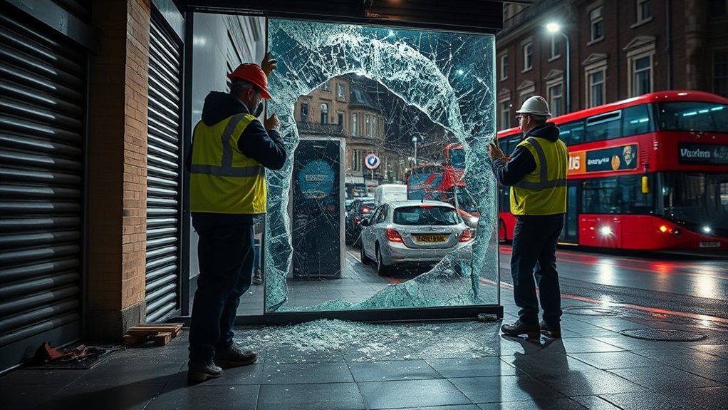 Emergency Shop Front Repair Radlett