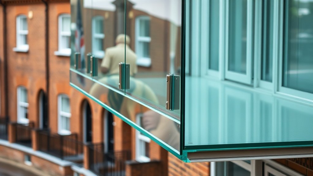 Glass Balcony Installation Radlett