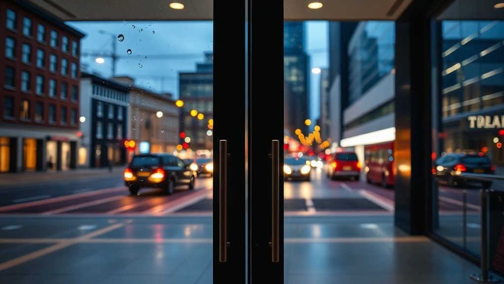 Glass Doors Battlers Green
