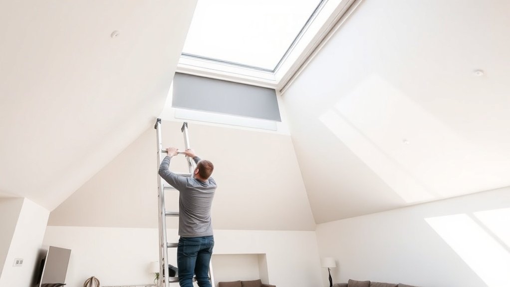 Skylight Blinds Installation Radlett