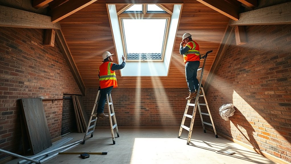 Skylight Installation Round Bush