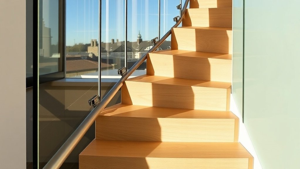 Staircase Glass Panels Radlett