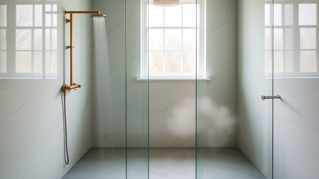 Wet Room Glass Panels Radlett
