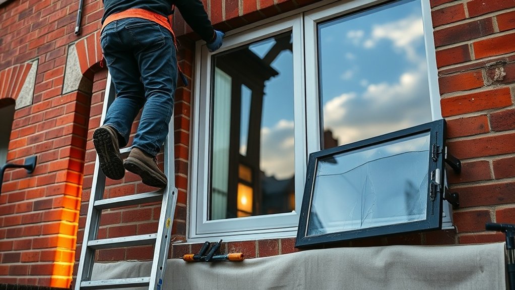 Window Repair Round Bush